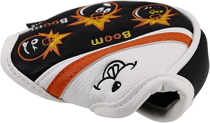 BIG TEETH Putter Cover Mallet Putter Cover Half Mallet Small Golf Headcover - Image 5
