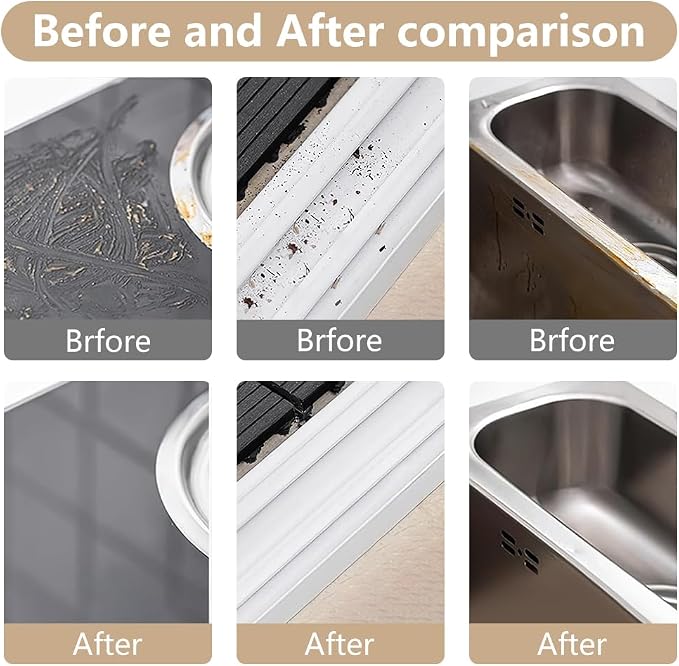 2 in 1 Groove Cleaning Brush, Window Track Cleaning Tools, Crevice Brush - Image 7