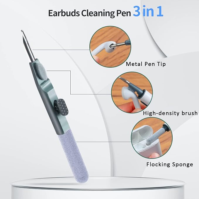 Airpod Cleaner Kit, Earbud Cleaning Kit - Image 2