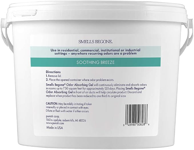 SMELLS BEGONE 1-Gallon Odor Absorber Gel - Image 2