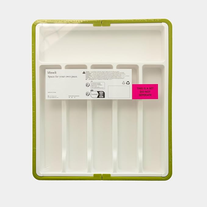 Lifewit Silverware Drawer Organizer, Expandable Utensil Tray - Image 8