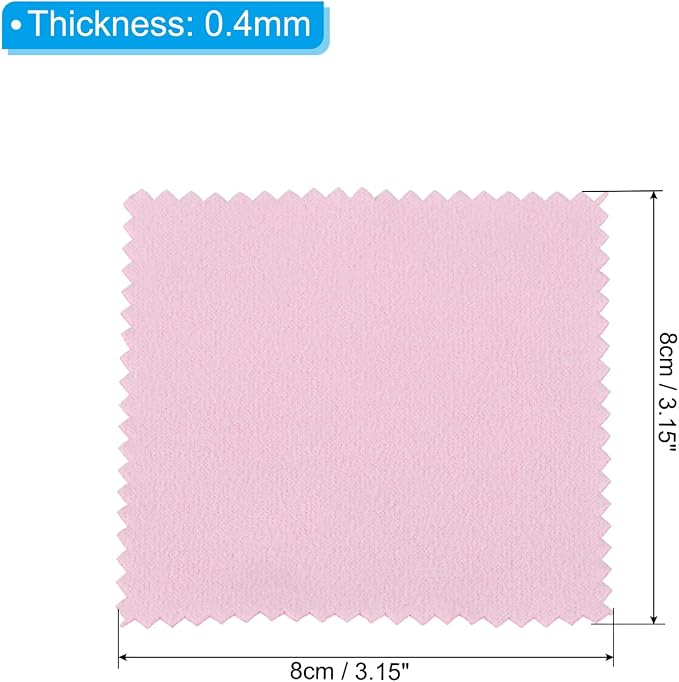 PATIKIL 3.15x3.15" Jewelry Cleaning Cloth - Image 2
