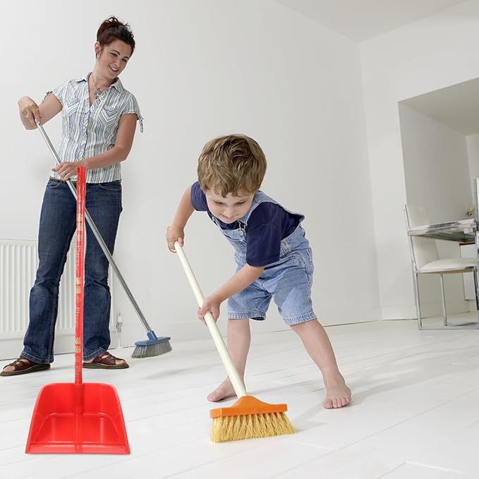COHEALI Household Dustpan with Long Handle 26.77In Lightweight Upright Cleaning - Image 2