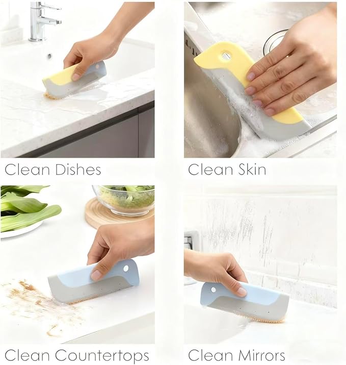Amouy Small Rubber Squeegee, Kitchen Sink Squeegee - Image 5