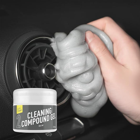 CLICK CLEAN Cleaning Gel for Car, 7oz Car Detailing Tools, Cleaning Putty Gel by CLICKCLEAN