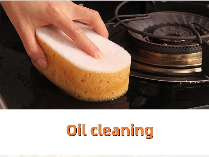 5 Pack Clean Sponges, High Density Large Sponge Wipers, Strong Scrubbing Ability - Image 5