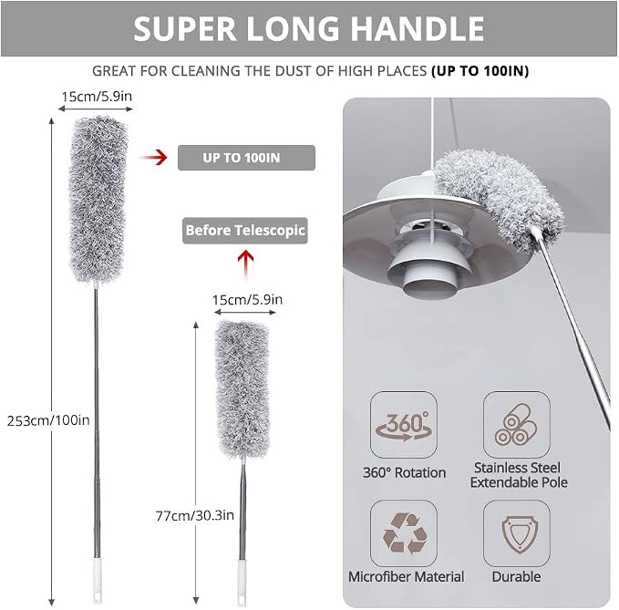 Webster Cobweb Duster, Feather Duster - Image 3