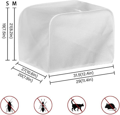 Hummingbird Kitchen Blender Dust Cover Coffee Maker Appliance Covers Sunflower Print Bread Maker Toaster Protector Washable Home Appliance Organizer Accessories
