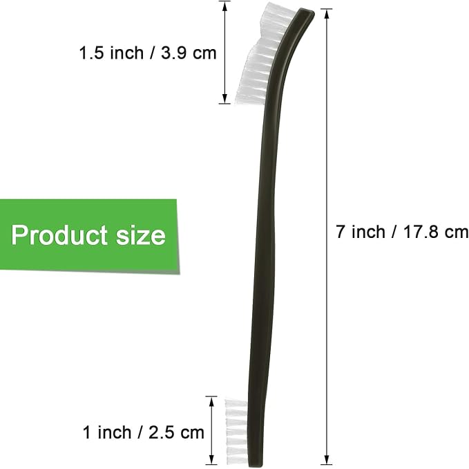 Boao 20 Packs Double-Ended Gun Cleaning Brushes 7 Inch Nylon All Purpose - Image 2
