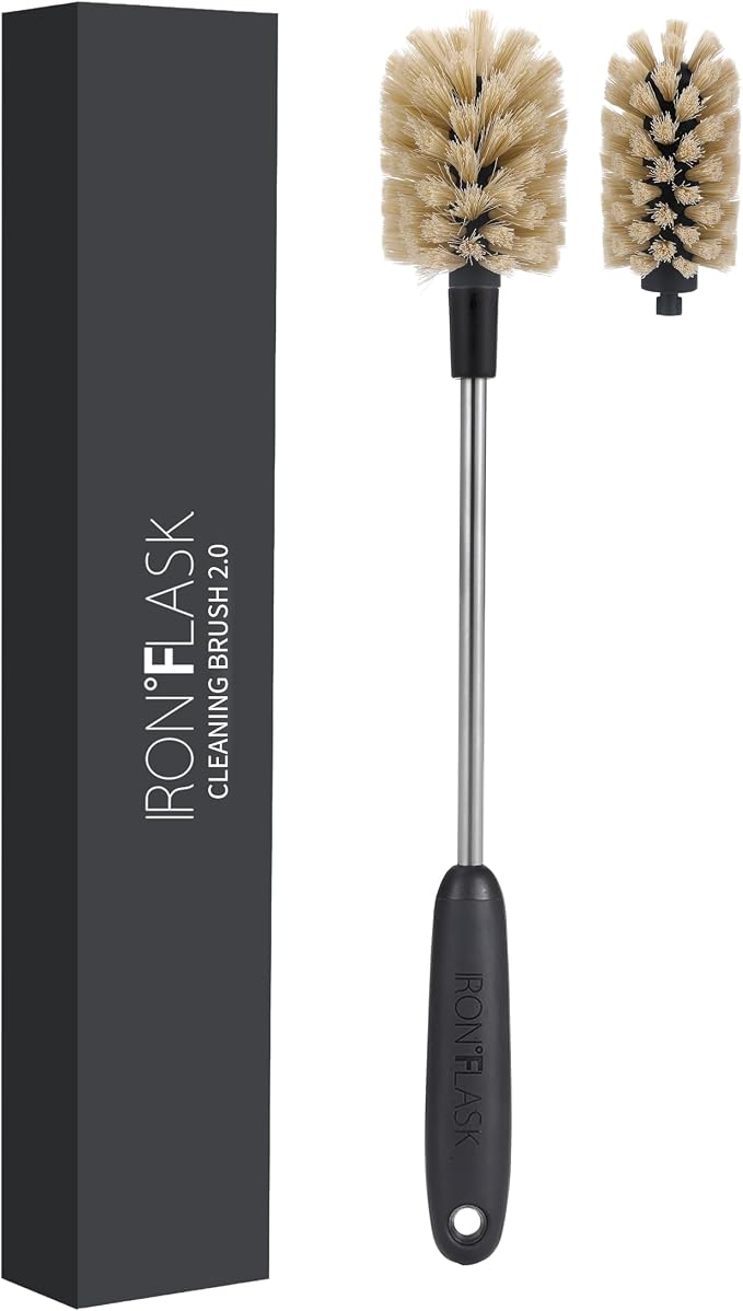 IRON °FLASK Water Bottle Cleaning Scrubbing Brush by IronFlask