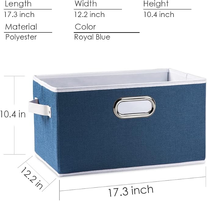 PRANDOM Larger Collapsible Storage Bins - Image 4