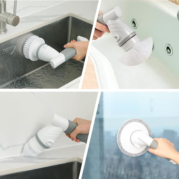 LANMU Electric Scrubber Sponge Wand Compatible - Image 7