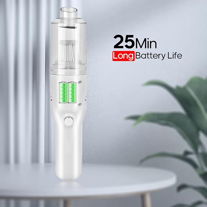 Wireless Mini Car Vacuum Cleaner Portable Rechargeable, Handheld Vacuums - Image 4