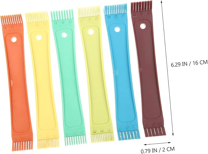 12pcs Air Conditioner Fin Combs Multi Fin Cleaning Brush - Image 2