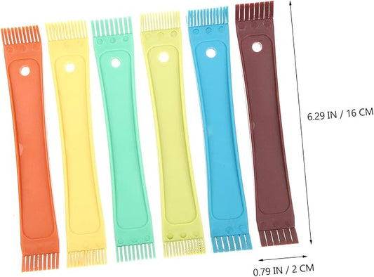 12pcs Air Conditioner Fin Combs Multi Fin Cleaning Brush - Image 2