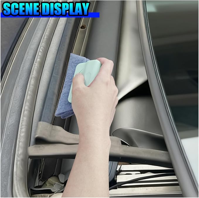 2PCS Magic Window Track Cleaner, Window Groove Cleaning Brush Tools Set - Image 6