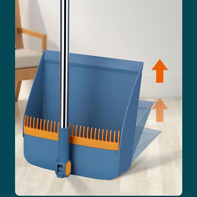 Space Saving Folding Broom and Dustpan Set - Image 6