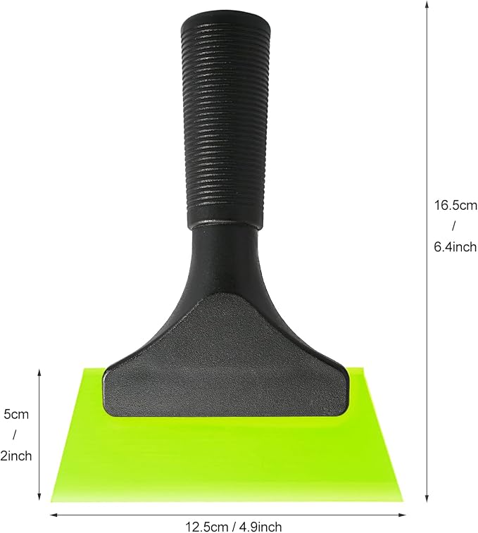 EHDIS Small Squeegee 5 inch Rubber Window Tint Windshield Scraper - Image 6