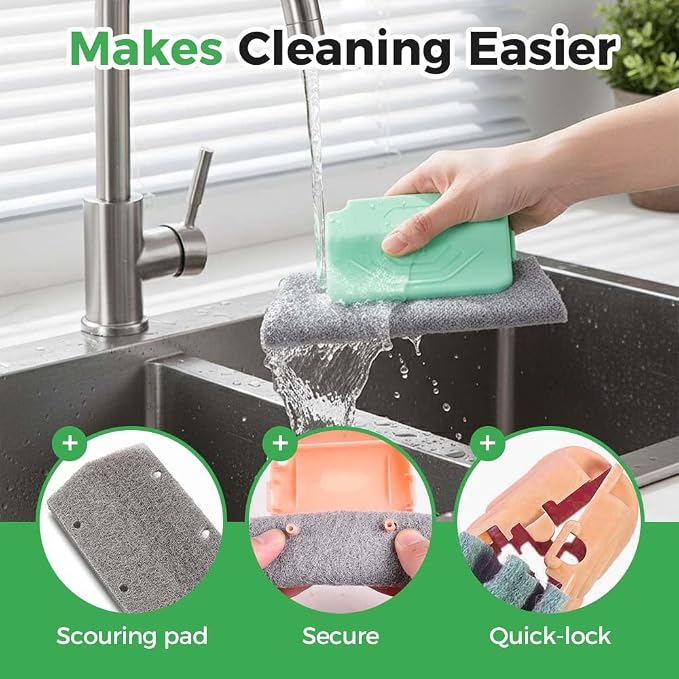 Magic Window Track Cleaner, 2026 New Window Groove Cleaning Brush Tools Set - Image 4