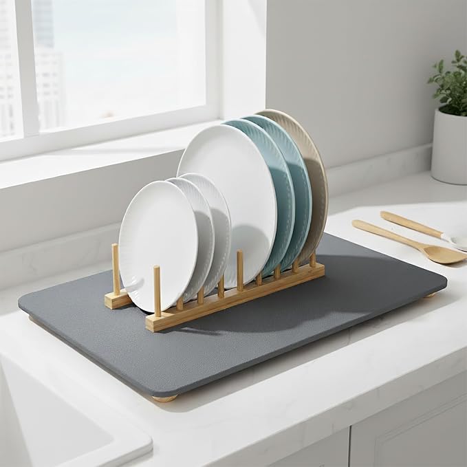 Stone Drying Mat for Kitchen Counter by Unknown