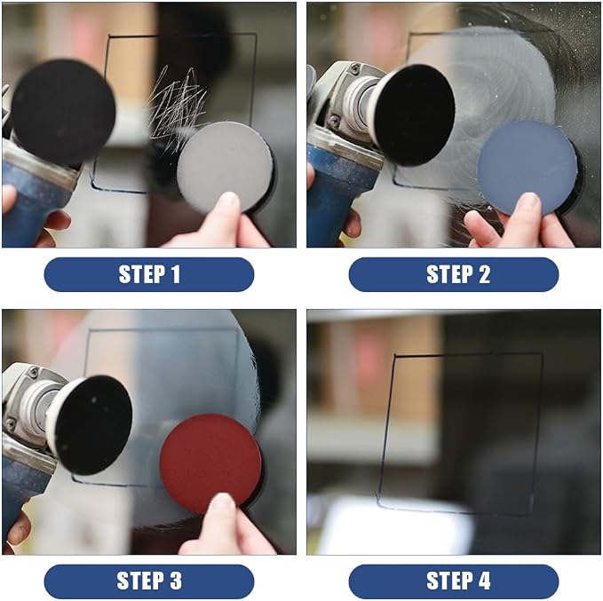 EMVANV Glass Polishing Kit, Deep Scratch Window Repair Tool, Window Windscreen - Image 9