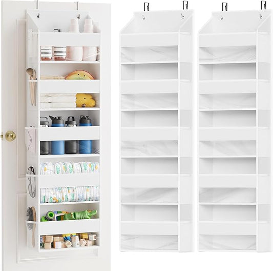 SpaceAid 2 Pack Over The Door Organizer by SpaceAid