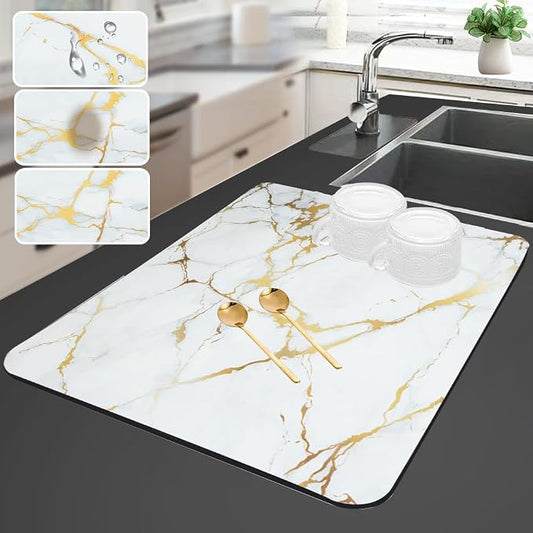 Sofort Dish Drying Mat for Kitchen Counter, Super Absorbent Drying Mats for by Unknown