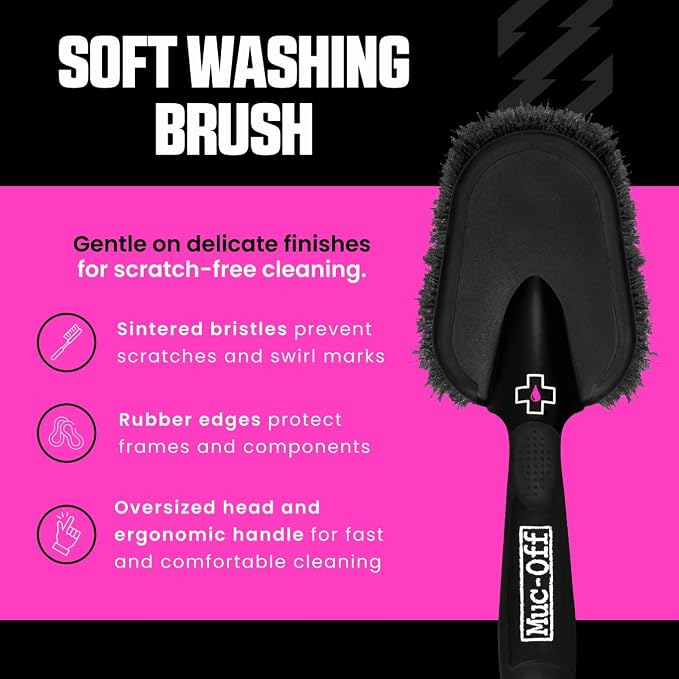 Muc Off - 370 Soft Washing Bike Cleaning Brush, One Size - Image 2
