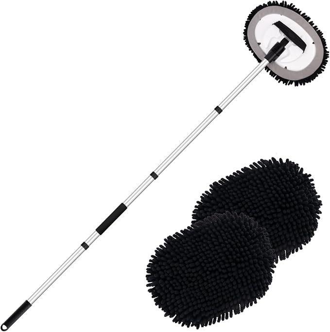 Ordenado 62" Car Wash Brush Kit Mitt Mop Sponge by Ordenado