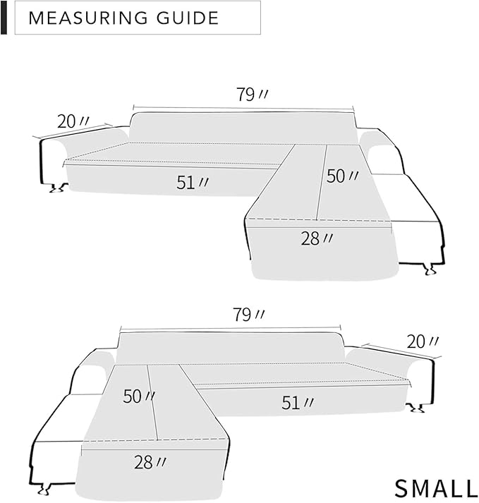 Easy-Going L Shape Sofa Slipcover - Image 6