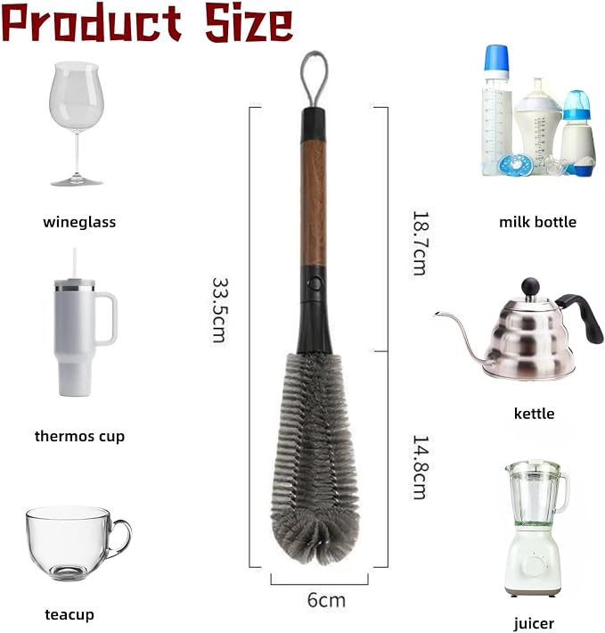2 in 1 Cleaning Brush, Detachable Dual-Head Brush - Image 2