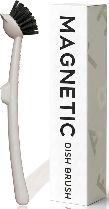 Earth & Mango Magnetic Dish Brush by Earth+%26+Mango