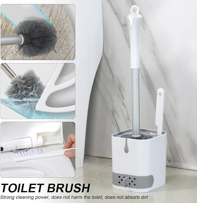 Toilet Brush and Holder Set - Image 4