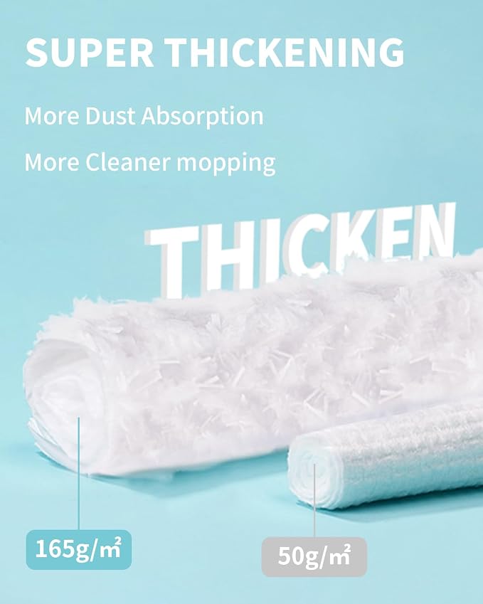Heavy Duty Dry Sweeping Cloths for Swiffer Sweeper, Disposable Pet Dry Mop Pad - Image 3