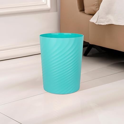 UUJOLY Plastic Small Trash Can Wastebasket, Garbage Container Basket - Image 2