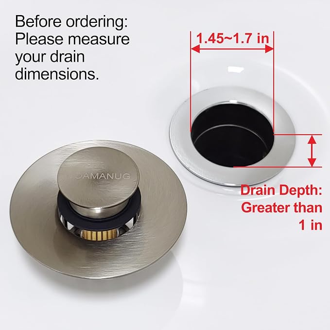 Bathtub Stopper | Pop-up Tub Stopper - Image 8