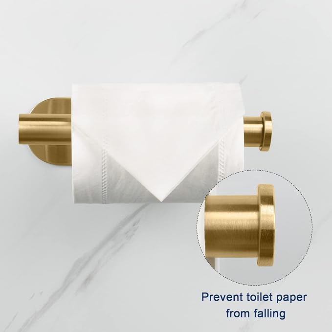 NearMoon Toilet Paper Holder Self Adhesive, Premium Thicken SUS304 Stainless - Image 4
