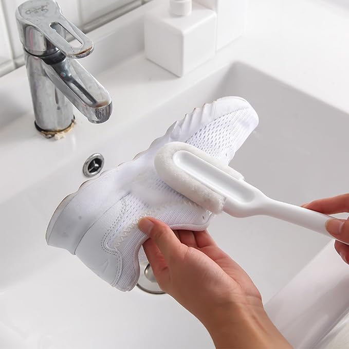 Professional Cleaning Shoe Brush, Soft Bristle Shoes Cleaning Scrubber - Image 4