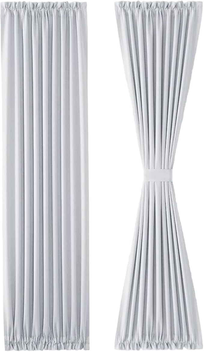 DWCN French Door Curtains – Rod Pocket Thermal Curtain - Image 8