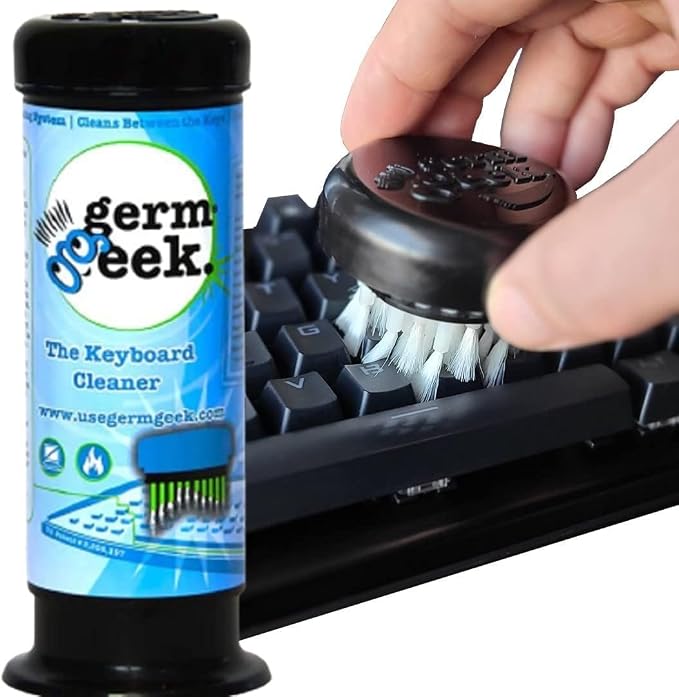 Keyboard & Electronics Cleaning Kit | Patented Precision Brush | Multi-Purpose by Germ+Geek