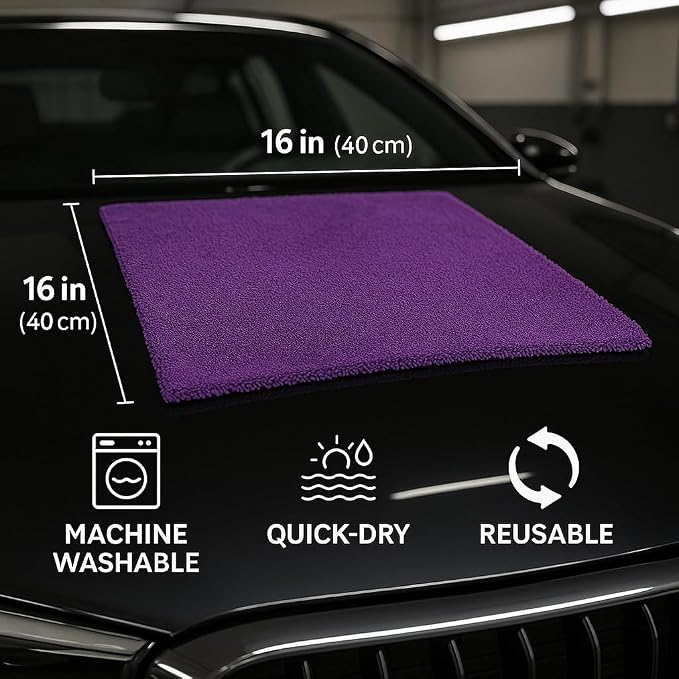 10 Pack Pak Details Edgeless Microfiber Towels - Image 4