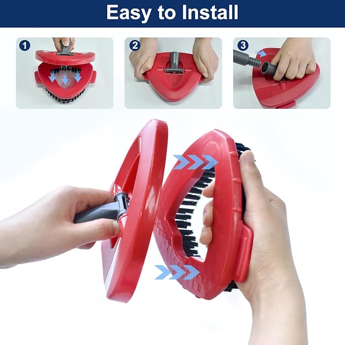 Scrub Brush Mop Replace Head for O cedar EasyWring 1-Tank Spin Mop System - Image 5