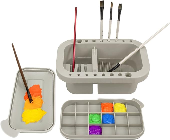 MyLifeUNIT Paint Brush Cleaner, Paint Brush Holder and Organizers by MyLifeUNIT