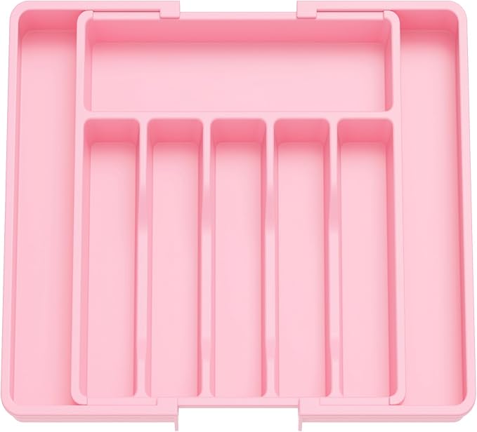 Lifewit Silverware Drawer Organizer, Expandable Utensil Tray by Lifewit