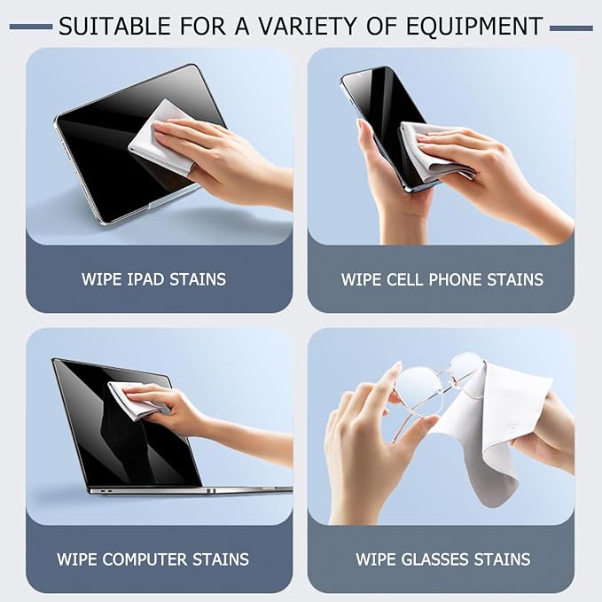 15"-17.3" Laptop Microfiber Liner Cleaning Cloth, Cleaning Screen Dust - Image 6
