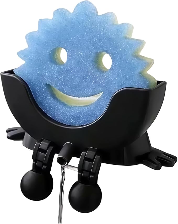 Cute Hanging Sponge Holder, Smiley Face Sponge Holder - Image 9