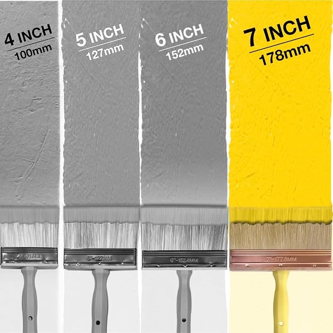 Great Andrew 7 Inch Deck Stain Brush, Deck Paint Brush, Wide Large Brush - Image 8