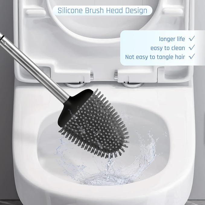 Sellemer Toilet Brush and Holder Set - Image 3