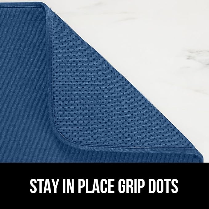GORILLA GRIP Ultra Water Absorbent Microfiber Dish Drying Mat, Quick Dry Thick - Image 4
