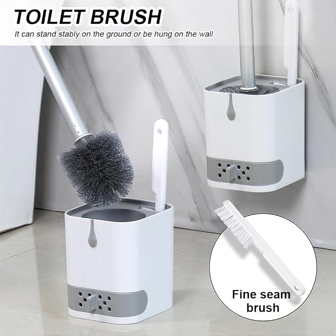 Toilet Brush and Holder Set - Image 3
